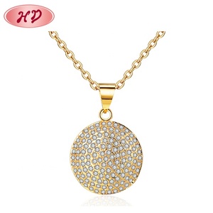 Holesale Latest Gift EMS TEMS iiamond ededding Engagent <span class=keywords><strong>18</strong></span> Carat Old viejo ecklace - Product Image 1