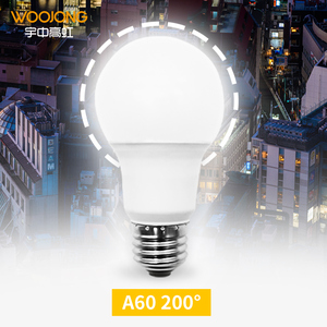 Светодиодная лампа WOOJONG A60, 4.5 Вт, 100 В, 60 Гц, 3000K/5000K/6500K CCT, 200 °   Широкий луч, срок службы 20000 часов - Product Image 5