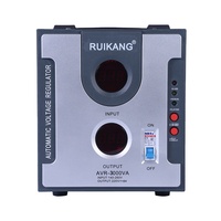 Regulador de Voltaje Multifuncional Monofásico de 220V 230V 3000VA 5000VA con Salida SVC Tipo Relé