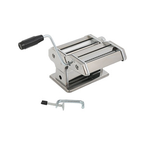 HF-150 HAIOU Machine à pâtes manuelle de haute qualité, rouleau à pâte, coupe-pâtes, chapati, pain, tortilla, dumpling, usage domestique - Product Image 2