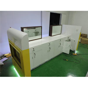 <span class=keywords><strong>Escaparate</strong></span> de teléfono móvil de cristal <span class=keywords><strong>cerrado</strong></span> personalizable con iluminación LED Contador de teléfono móvil Accesorios electrónicos Gabinete y quiosco - Product Image 4