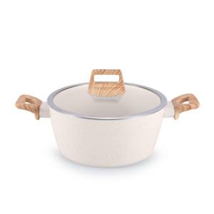 Batterie de cuisine antiadhésive en <span class=keywords><strong>aluminium</strong></span> moulé sous pression et en granit 17 pièces <span class=keywords><strong>sans</strong></span> <span class=keywords><strong>PFOA</strong></span> - Product Image 5