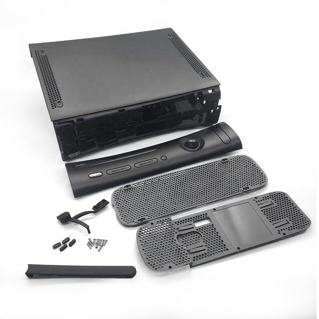 For Xbox 360 Game Console Accessories Replacement Black/White Case Cover Protective Housing Shell