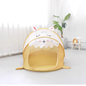 Carpa de juegos de dinosaurios para niños, casa de juguete desplegable para interiores y exteriores, de 2 a 4 años, unisex, de tela suave. - Product Image 4