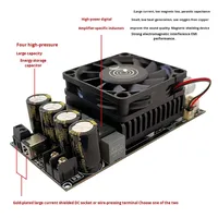 DC18-50V ZK-6001 Subwoofer actif Pure Post Amplifier Board 600W Module mono de filtrage passe-bas