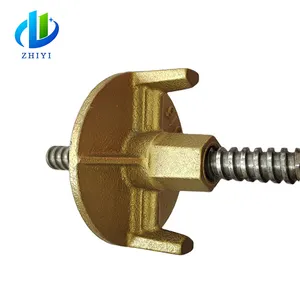 wall formwork tie rod and concrete wing nut with anchor nut system bolt washer waler swivel combination plate thread form bar