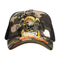 Gorra de Béisbol Deportiva de 5 Paneles con Bordado 3D de Letras, Estilo Hip Hop, Ajustable, Unisex, Poliéster/Algodón, Modelo G5