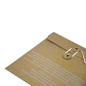 Enveloppe en kraft personnalisée 100% recyclable, sac d'emballage pour vêtements, sac d'expédition avec logo imprimé - Product Image 3
