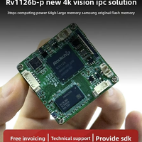 Solución de Cámara IPC Rockchip RV1126B-P, Placa de Control Principal RV1126, Cámara de Reconocimiento Facial de 38 Píxeles, Visión 4K, Computación de 3TOPS