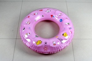 Airbag double couche <span class=keywords><strong>cercle</strong></span> de cristal épaissi enfants éclaboussures dessin animé multicolore <span class=keywords><strong>cercle</strong></span> de natation gonflable - Product Image 4