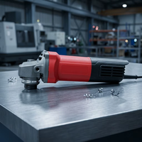 Meuleuse d'angle électrique DingCan 100C 900W à moteur à balais, 11000 tr/min, 110V/220V, outil professionnel portatif de coupe et de meulage