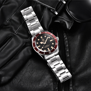 Nuovo <span class=keywords><strong>Orologio</strong></span> da Polso da <span class=keywords><strong>Uomo</strong></span> BENYAR 5179 Casual Meccanico di Moda <span class=keywords><strong>in</strong></span> <span class=keywords><strong>Acciaio</strong></span> Inossidabile, Impermeabile Fino a 100M con Lunetta <span class=keywords><strong>in</strong></span> Ceramica e Funzione Luminosa - Product Image 2