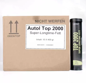 Grasa Adhesiva Multiusos TOP 2000 Super Longtime Fett 400g, Grasa Especializada para Engranajes y Rodamientos con Calcio Verde, ISO VG 15, Venta al Por Mayor - Product Image 1