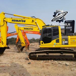 Excavatrice d'occasion Komatsu 240-8, marque japonaise d'origine, 24 tonnes, sur chenilles en caoutchouc, grande taille, modèle 2023, godet de 1,2 m - Product Image 6