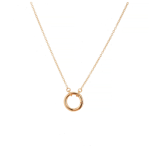 Woying, superventas, collar con colgante DIY galvanizado de oro genuino de 18 quilates para mujer, piedras de 12 meses, joyería de piedra natal de mes - Product Image 6