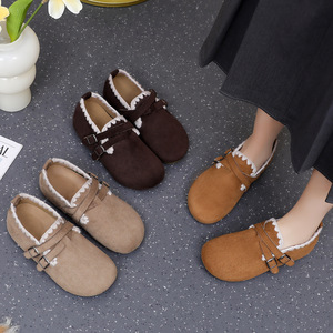 <span class=keywords><strong>Mocasines</strong></span> Casuales de <span class=keywords><strong>Mujer</strong></span> para Primavera 2026, Ligeros, Transpirables, con Diseño Sólido y Hebilla en la Correa, Suela de PVC - Product Image 5