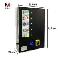 Mini Máquina Expendedora Electrónica de Pared en Color Personalizado para Toallas Sanitarias, Snacks, Condones, Dulces y Bolsas de Té