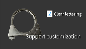 Hochwertiger Großhandel Leistungs-Auspuffrohr Schalldämpfer CGalvanisierter Edelstahl - Product Image 5