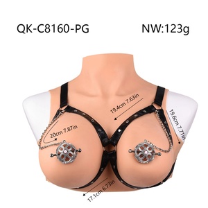 QKKQ Pinzas Metálicas para Pezones, Cubrepezones Sexys para Mujer, Juego de Bondage BDSM, Pinzas Eróticas para Pezones, Clips para Senos, Juguetes Sexuales SM para Dolor y Placer - Product Image 5