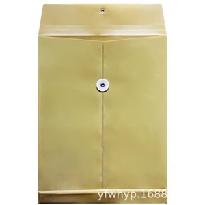 Deli <b>Document</b> Bag <b>A4</b> Waterproof PP File <b>Folder</b> With Label For Certificate Storage - Product Image 2