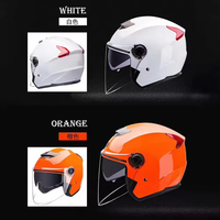 Nouveau Casque Moto Modulaire 3/4 Ouvert ABS pour Moto, Cyclomoteur, Bobber, Pilot, Crash, Chopper - Accessoire de Conduite