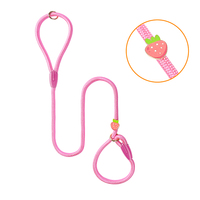 Laisse pour chien en nylon stock en gros fabricant personnalisé laisses de corde tressées à la main recyclées de luxe pour animaux de compagnie accessoires de marche