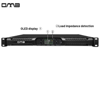 PFA3K4pro 2025 Offre Spéciale Audio professionnel classe D 4 canaux OLED affichage 500w amplificateur Audio Circuit imprimé