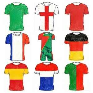 <span class=keywords><strong>Camiseta</strong></span> de Fútbol Americano para Fanáticos de Canadá, México y Estados Unidos, Sublimada, Transpirable, para Hombre - Product Image 1