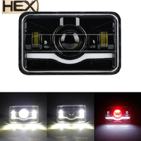 5 pouces 30W LED phare lentille voiture feux diurnes conduite 4*4 Offroad LED barre lumineuse de travail pour Jeep Golf tracteur ATV 12V 12V