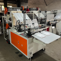 Machine de production automatique de fabrication de sacs en plastique et d'emballage Machine de fabrication de sacs à provisions Sacs en plastique pour t-shirts en nylon