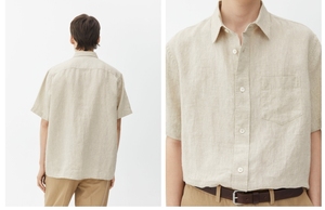 <span class=keywords><strong>Camicia</strong></span> personalizzata in <span class=keywords><strong>lino</strong></span> bianco da <span class=keywords><strong>uomo</strong></span> di alta qualità con <span class=keywords><strong>camicia</strong></span> personalizzata con bottoni - Product Image 6