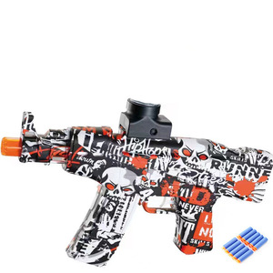 Nouveau produit transfrontalier MP5mini416 Graffiti, <span class=keywords><strong>jouet</strong></span> électronique <span class=keywords><strong>AK</strong></span>-<span class=keywords><strong>47</strong></span> à tir continu haute vitesse, à balles souples en forme de boule - Product Image 5