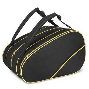 Grand sac à dos de protection convertible en Oxford personnalisé avec fermeture éclair sac de pickleball de <span class=keywords><strong>tennis</strong></span> léger pouvant contenir jusqu'à 9 raquettes - Product Image 3