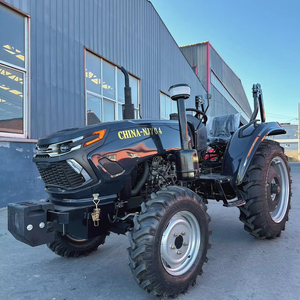 New4x4 air-conditioned cab diesel engine tractor — 4WD wheel tractor with gear drive pump and gearbox, suitable for agriculture. - Product Image 4