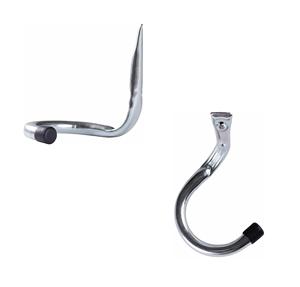 Support de roue de rangement mural pour vélo Crochet tubulaire pour montage au plafond Crochet de vélo en métal pour garage atelier gain de place - Product Image 6