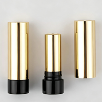 Emballage de rouge à lèvres hermétique BRILLIANT BL7015, tubes de rouge à lèvres en aluminium, bouchon à vis, conteneur plat pour baume à lèvres, peint, capacité de 3,2-3,5 g