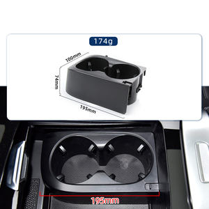 Para mercedes-benz W206 Clase C <span class=keywords><strong>2021</strong></span> 2022 2023 2024 consola central delantera del coche portavasos Marco de inserción soporte para bebidas - Product Image 5