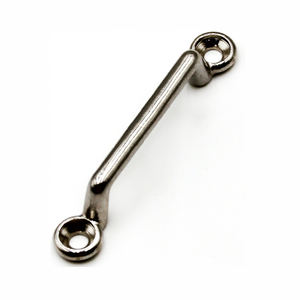 Bimini Top Strap Pad Eye Footman Loop 316 Boucle <span class=keywords><strong>de</strong></span> Footman en acier inoxydable pour sangle d'arrimage Kayak Deck Loops Casted Eye Strap - Product Image 1