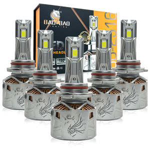 BB2516 130W 50000lm H7 H4 H11 <span class=keywords><strong>LED</strong></span> Đèn Pha Canbus 6500K Siêu Công Suất Cao 12V 9005 9006 H7 H4 H11 Phổ Xe Đèn Pha - Product Image 2
