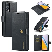 Étui portefeuille de protection magnétique en cuir PU fait main avec insertion de cartes pour OnePlus Nord N200/Ace/10R