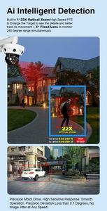 Fabrika Satışı Çoklu Lensli 4K 22X Zoomlu Dış Mekan Güvenlik Kamerası Alarm CCTV Gerçek Yüksek Hızlı Dış Mekan <span class=keywords><strong>Ptz</strong></span> Dome Kamera - Product Image 3