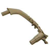 51417438766 Beige jaune voiture arrière droite poignée de porte à l'intérieur du panneau garniture de couverture pour BMW série 5 G30 G31 G38 F90 2017 - 2021