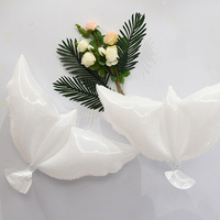 Nouveau blanc paix Pigeon feuille ballon mariage saint valentin fête décoration Photo accessoire