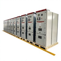 Armoire électrique de distribution de puissance moyenne tension 12 kV, modèle KYN28A-12, courant nominal 4000 A, IP40/IP42/IP20
