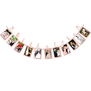 Pancarta Fotográfica para Futura Novia, Decoraciones para Despedida de Soltera, Letrero Colgante para Fiesta de Boda, Compromiso, Celebración de San Valentín - Product Image 2