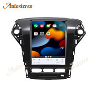 Carplay Android13 Navigation GPS de voiture pour Ford Mondeo Fusion MK4 2010-2013 Tesla Style Auto Head Unit Multimedia Player Car Radio