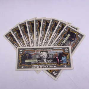 2024 Wholesale Not Currency Collect Souvenirs Lot DonaldTrump US Dollar Money Paper Banknote For Sale