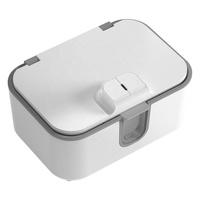 Chauffe-lingettes pour bébé sans BPA avec lumière nocturne intégrée, 15W, 110V, prise JP