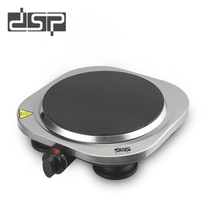 Placa de cocción portátil de cerámica Dsp con 1 quemador, control por perilla, estufa eléctrica para cocinar en casa - Product Image 1