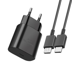 PD 25W Korean standard charger compatible with Samsung S20, S21, S22, and S23 fast <b>charging</b> <b>adapters</b>. KC certified 25W Samsung - Product Image 2